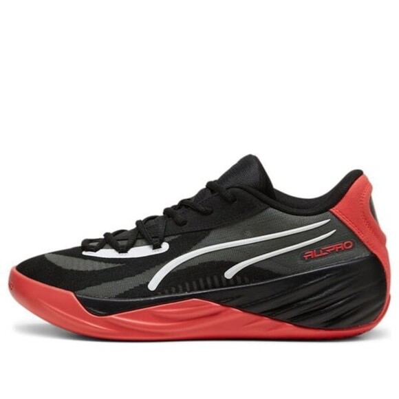 Puma All-Pro Nitro 379079-08 Red Men\'s US 8.5 Black Basketball Shoes ZPO3549 main image 12